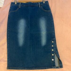 Jean skirt